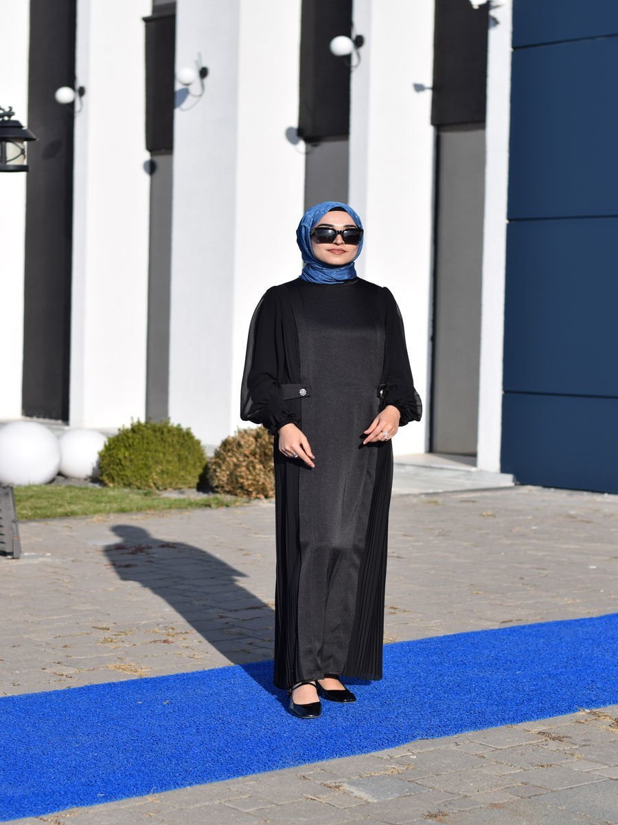 Pliseli Rio Elbise MAQ   (25AW25014)