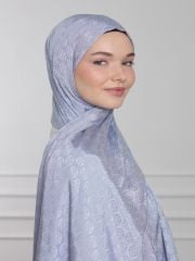 Jakarlı Şal SHİNE SİLKY MAQ  (24SS91002)