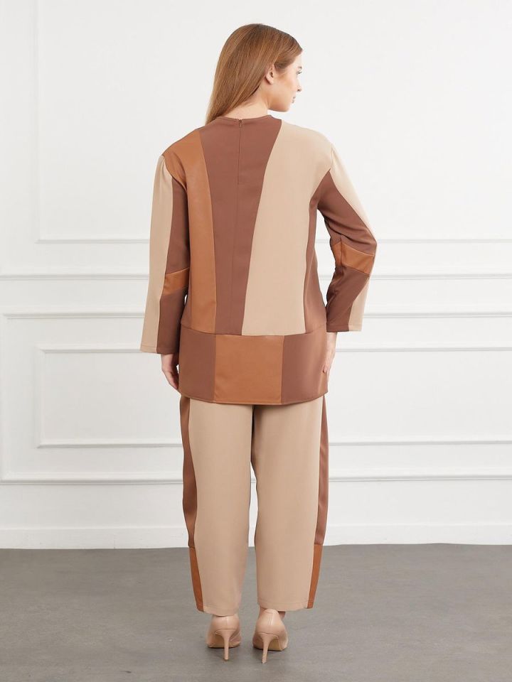 Asimetrik Tunik  Gorde  Takım MAQ  25AW21020