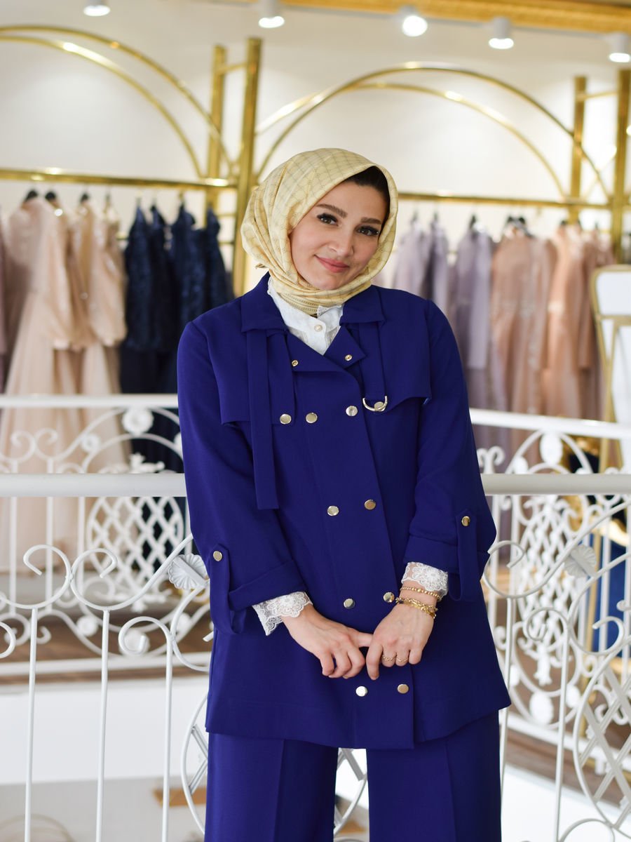 Ceket  Pantolonlu Trend Takım