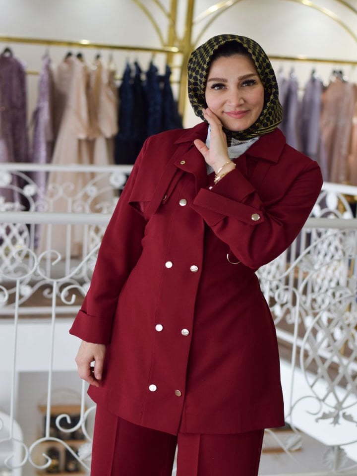 Ceket  Pantolonlu Trend Takım