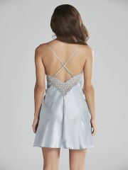 Pierre Cardin Saten Dantelli Gecelik - 600