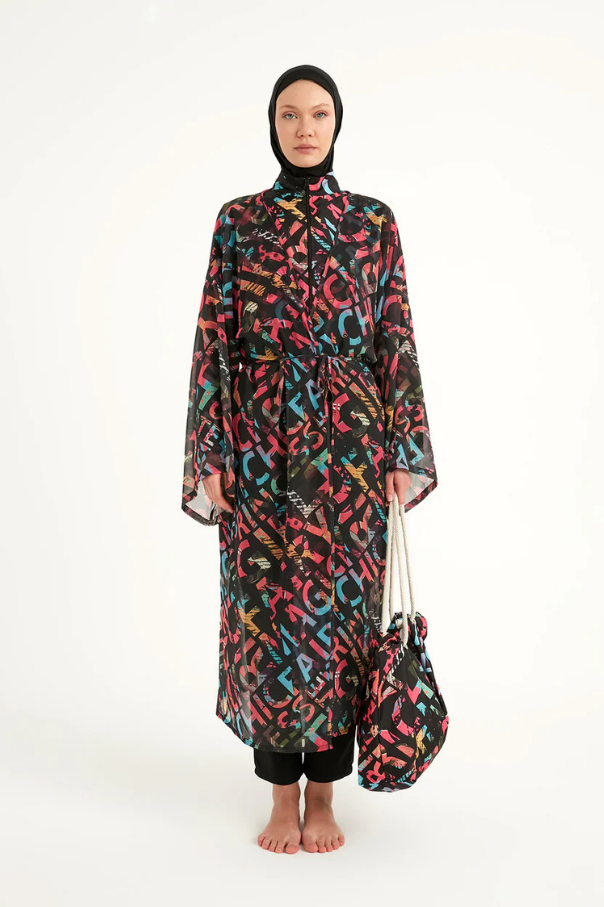 Rivamera Desenli Pareo Kimono – RP2507