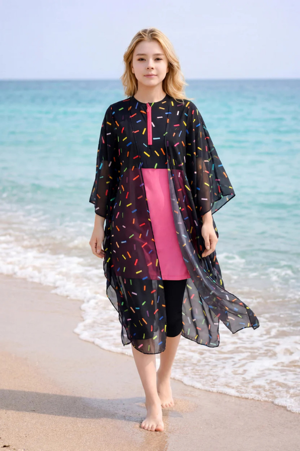 Marina Kız Çocuk Garson Pareo - GP2502