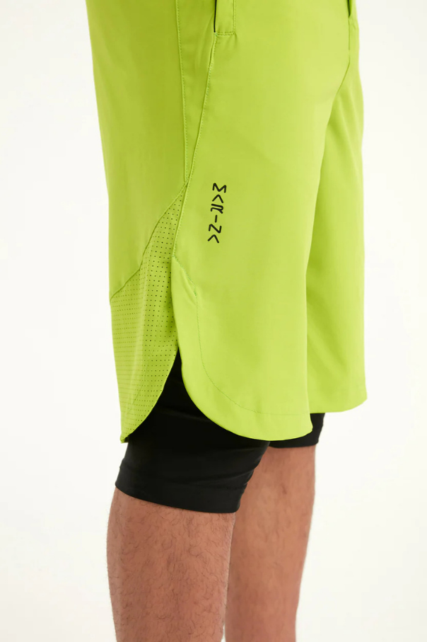 Marina Yeşil Erkek Tesettür Yüzme Şortu - S2505-4