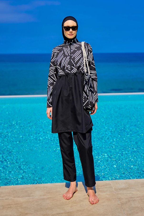 Rivamera Tesettür Mayo R2509 - Siyah