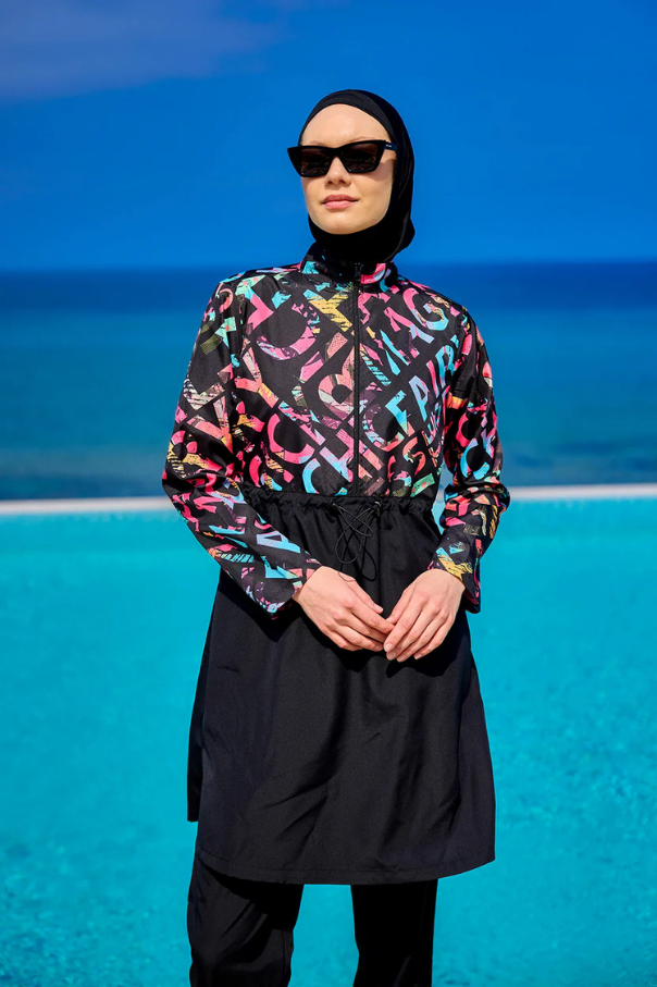 Rivamera Tesettür Mayo R2507 - Siyah