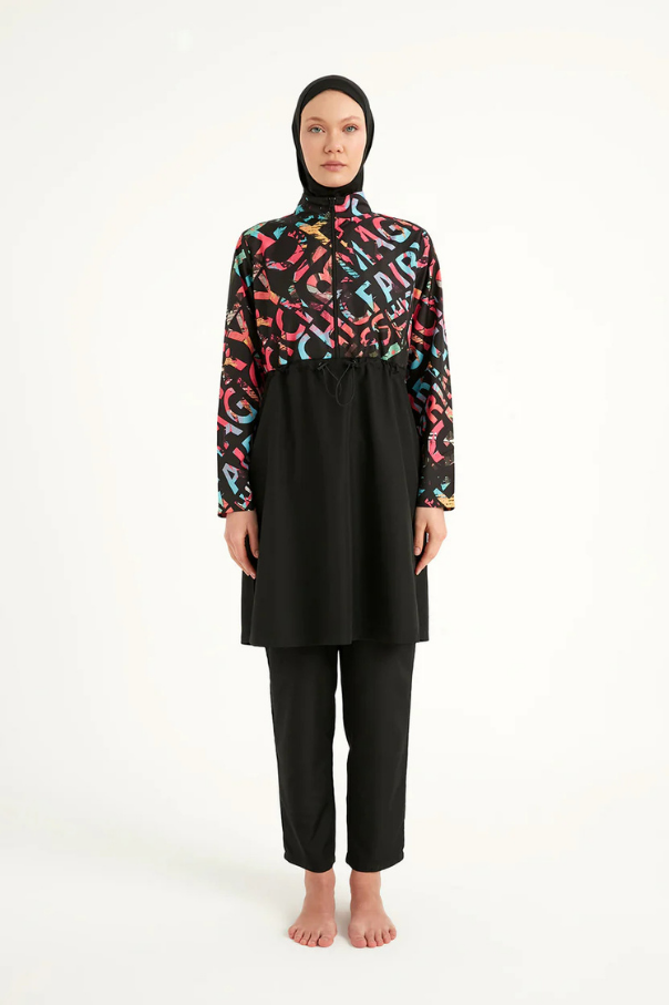 Rivamera Tesettür Mayo R2507 - Siyah