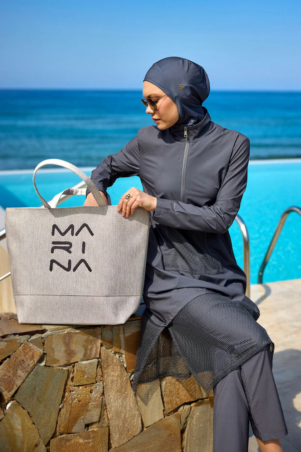 Plaj Çanta Nakışlı CA2501