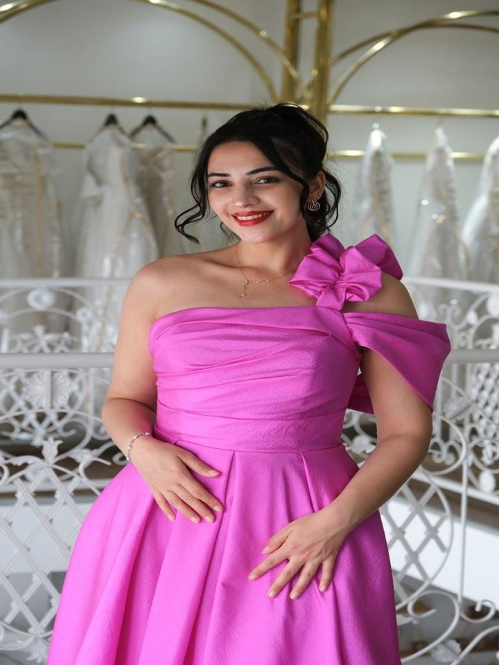 Tek Omuzlu  Abiye Elbise