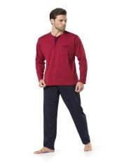 Pierre Cardin 5li Penye Robdöşambr Damatlık Pijama Set 5560