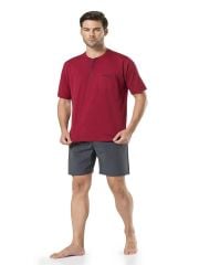 Pierre Cardin 5li Penye Robdöşambr Damatlık Pijama Set 5560