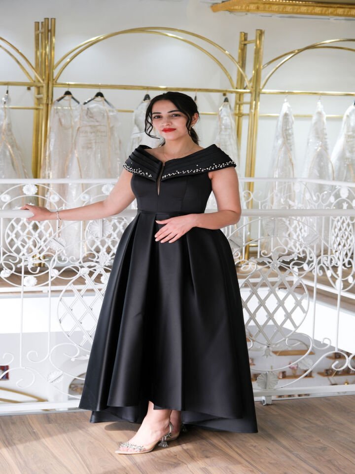 Siyah Abiye Elbise