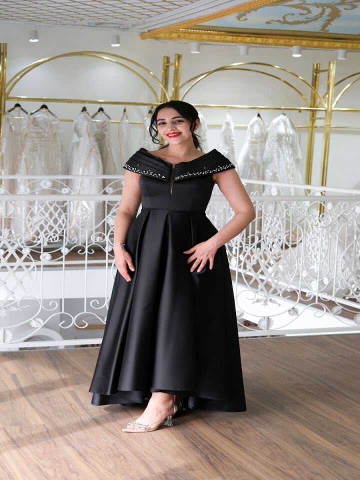 Siyah Abiye Elbise