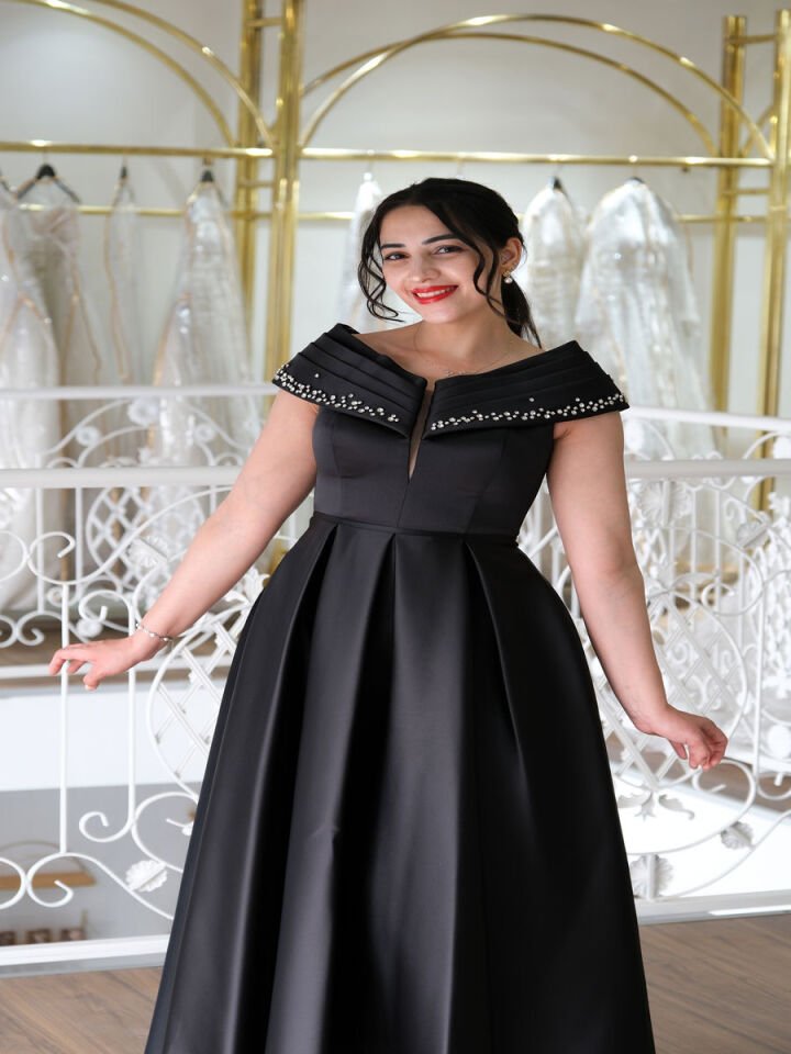 Siyah Abiye Elbise