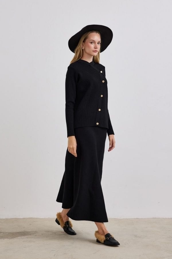 Kruvaze Triko Etekli Takım