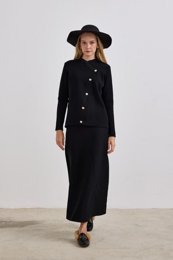 Kruvaze Triko Etekli Takım