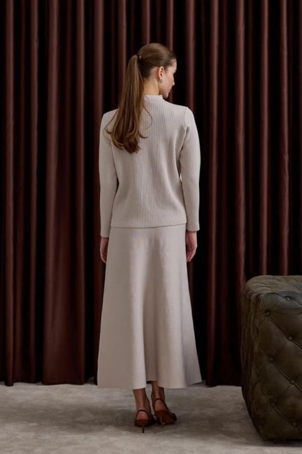 Kruvaze Triko Etekli Takım