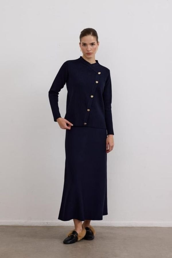 Kruvaze Triko Etekli Takım