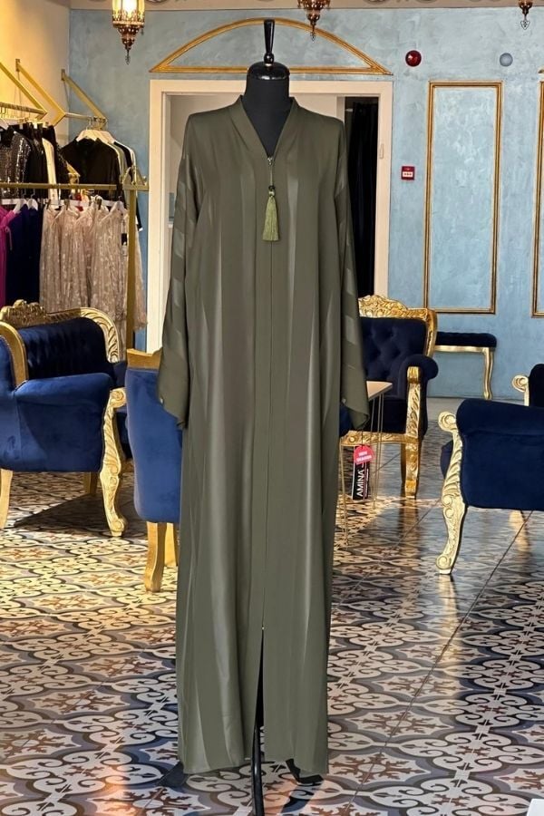 Parlak Desenli Ferace