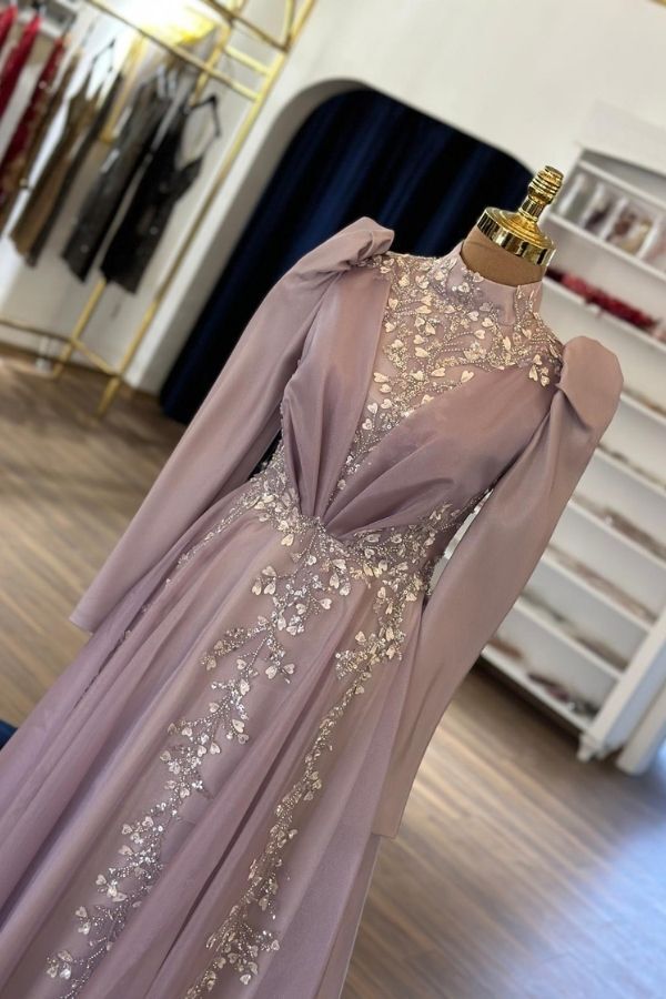 Tesettür Abiye Elbise