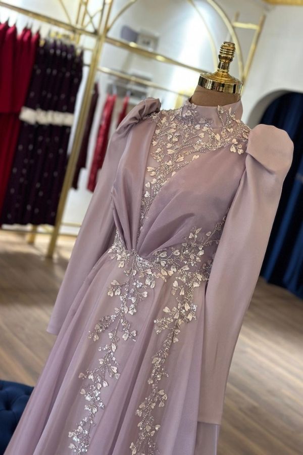 Tesettür Abiye Elbise