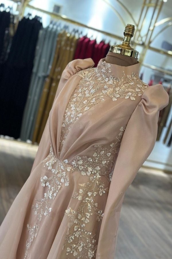 Tesettür Abiye Elbise