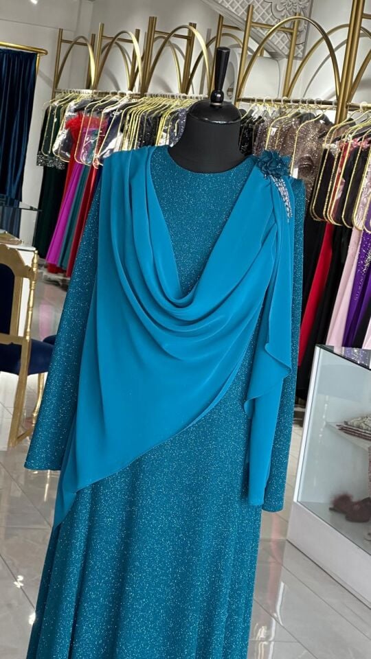 Tesettür Abiye Elbise