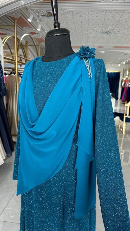 Tesettür Abiye Elbise