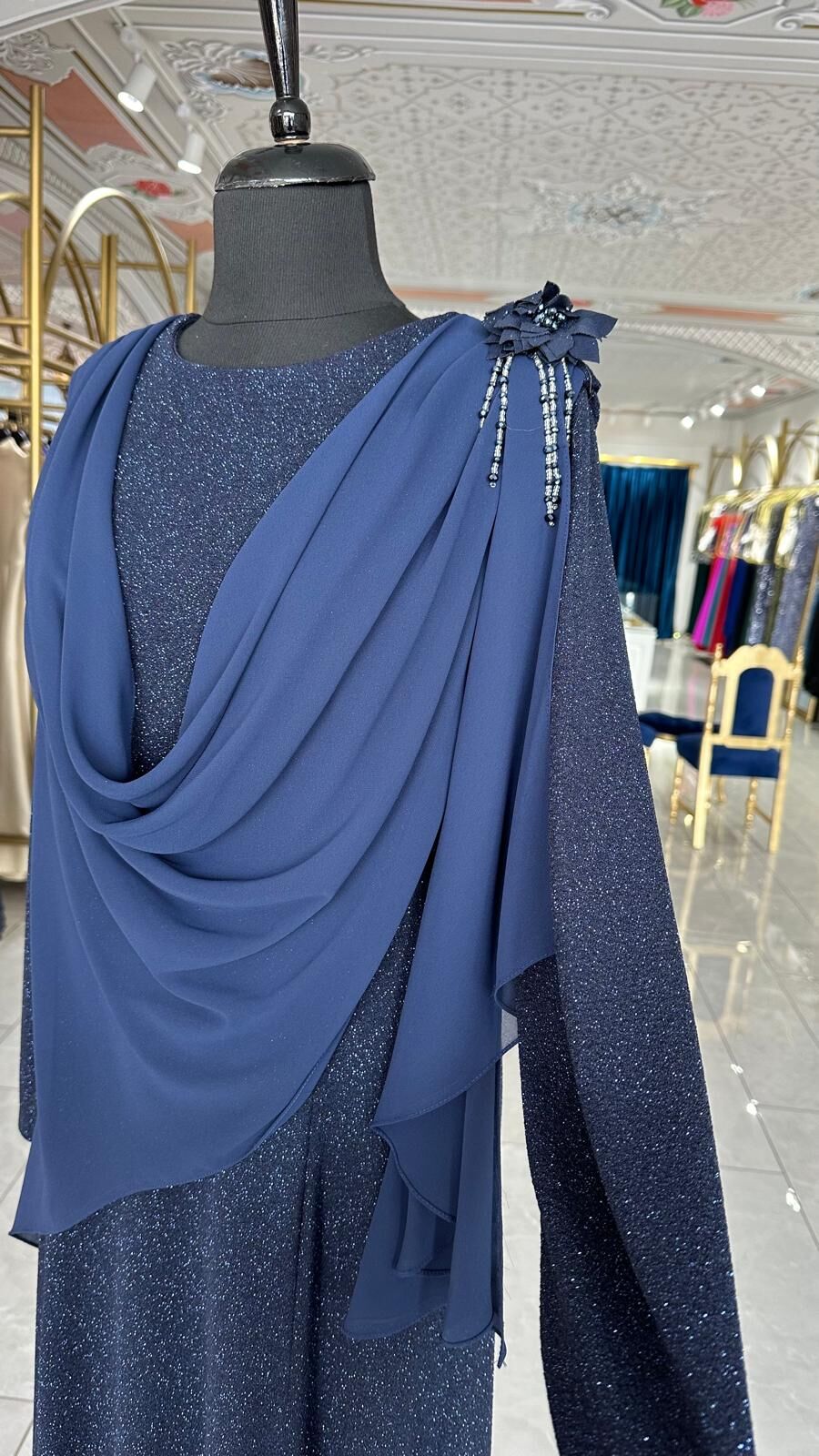 Tesettür Abiye Elbise