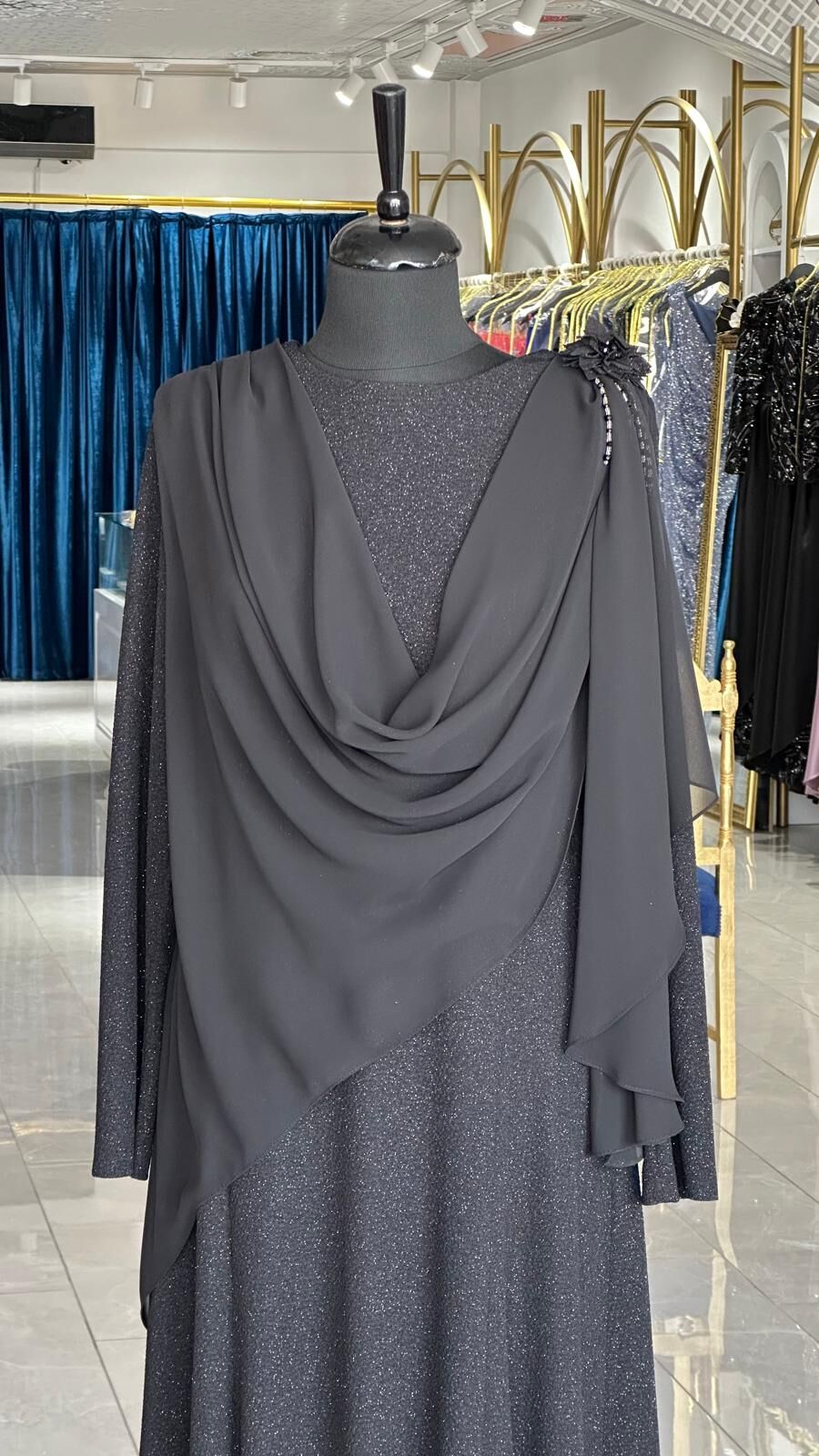 Tesettür Abiye Elbise